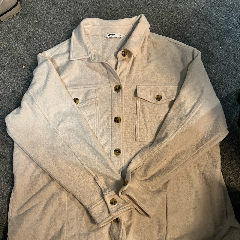 Cream Shacket